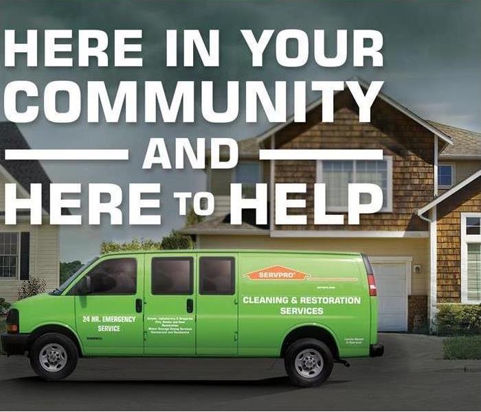 SERVPRO poster with quote. 